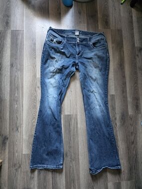 Vanity Blue Flared Jeans